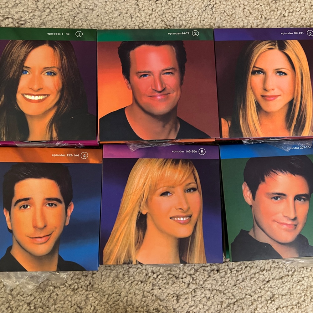 The complete series of Friends